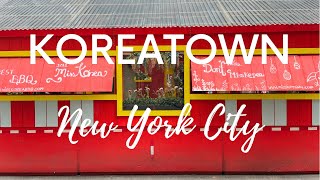 Walking Tour of KOREATOWN New York City