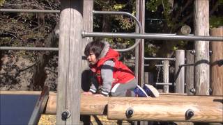 息子（１歳１１か月）の公園遊び