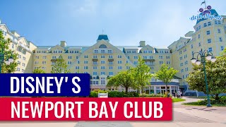 Disney's Hotel Newport Bay Club | Disneyland Paris Hotel Tour  [DE/EN] [Untertitel/Subtitle]