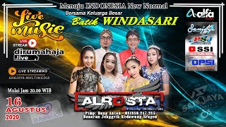 Live Virtual ALROSTA MUSIC dongkrek sragen - ALFA SOUND - Batik WINDA SARI - 16/08/2020