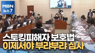 이제서야 스토킹피해자 보호법 심사…여가부 존폐 결정은 차일피일 [MBN 뉴스7]