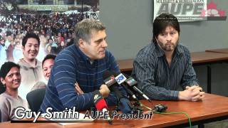 Wildcat strike press conference