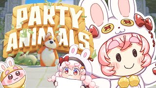 【Party Animals┃参加型】大流行したフニャフニャかわいい殴り合いゲーム『Party Animals』で遊ぶ【#うーろす交信記録】【すきうーろす】