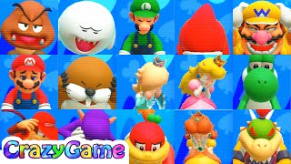 Super Mario Party Looking For Love All Characters Lose Animation