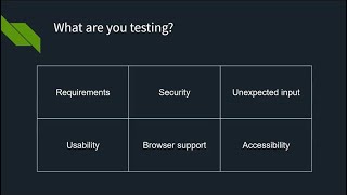 Effective testing