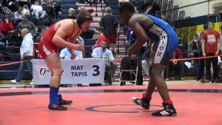 2014 Ont Juvenile Prov FS 85kg Trey Senior (RAW) vs Quinlan Walker (NCWC)