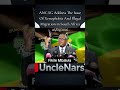 ANC SG Fikile Mbalula Addressed The Issue Of Xenophobia And Illegal Migration  #unclenarstv