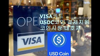 VISA카드 USDC 결제 지원