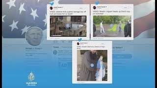 Bijes zbog Trumpovog dijeljenja desničarskih snimaka na Twitteru