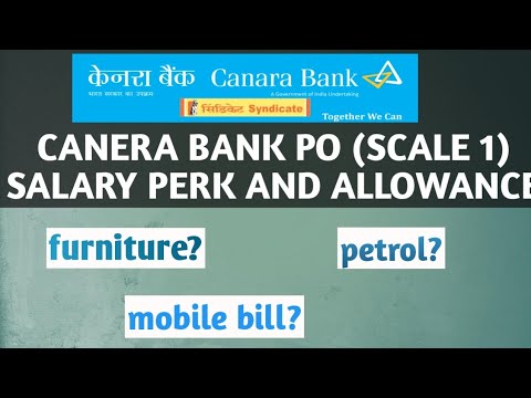 What is the salary of Canara Bank PO?