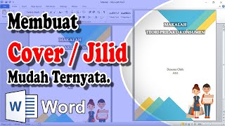 Cara Membuat Cover atau Jilid di word II Tips Otomatis dan Manual #coverword #jilid_diword