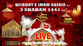 🛑 LIVE // JASHAN-E-WILADAT-E-HAZRAT-E-IMAM-E-HUSSAIN (A.S)  #3shabanlive #live #kareempur