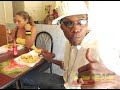 vybz kartel in new york eating the jamaican national dish