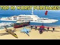 TOP 10 WORST PURCHASES IN GTA ONLINE (Updated) TOP 10 WORST PURCHASES IN GTA ONLINE (Updated)