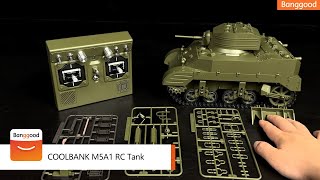 COOLBANK M5A1 RC Tank - Shop on Banggood