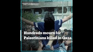 Funerals held for Gaza’s victims