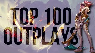 LoL TOP 100 OUTPLAYS | Best League Moments