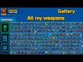 Pixel Gun 3D - All my 730 Weapons Inventory Showcase