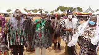 The beautiful Damba cultural dance by the Gonja tribe in Ghana