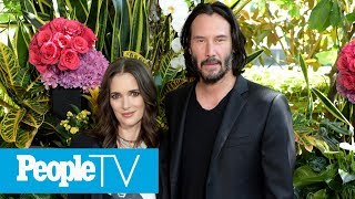 Winona Ryder & Keanu Reeves On How They First Met & Secrets From Their 30-Year Friendship | PeopleTV