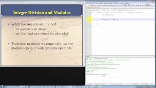 Java Tutorial - Division and Modulo Operator Explained