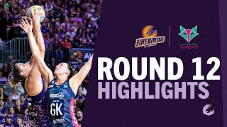 Firebirds vs Vixens | Round 12 Highlights 2023