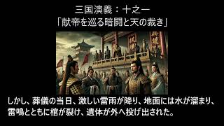 【日本語朗読】三国演義をぶっつけ本番で読んでみた。53【訳・画像作成ChatGPT】