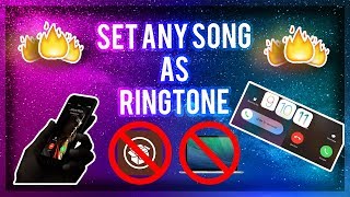 How to set any song as Ringtone on iPhone for Free | Without Computer or JailBreak (ios9/10/11) 2018