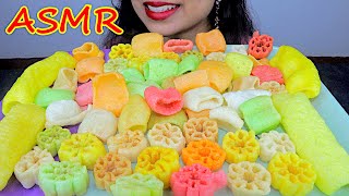 ASMR RICE PAPAD EATING | COLORING RICE PAPAD EATING | MUKBANG NO TALKING EATING SHOW