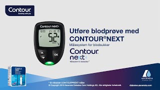 Hvordan utføre en blodsukkermåling | CONTOUR NEXT | mmol/L | Norge (no_NO)