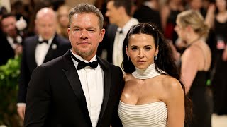 Matt Damon and Wife Luciana Have Date Night at Met Gala 2024!