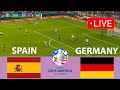 🔴LIVE: SPAIN vs GERMANY I EURO 2024 | Full Match Streaming I eFootball Pes 21 Gameplay