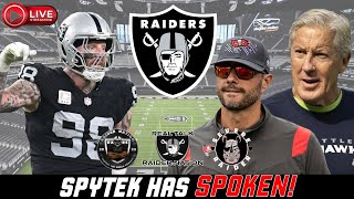 🚨LIVE #raiders - RAIDER WAR ROOM - Will MAXX CROSBY get what he wants? - Pete Carroll Draft History