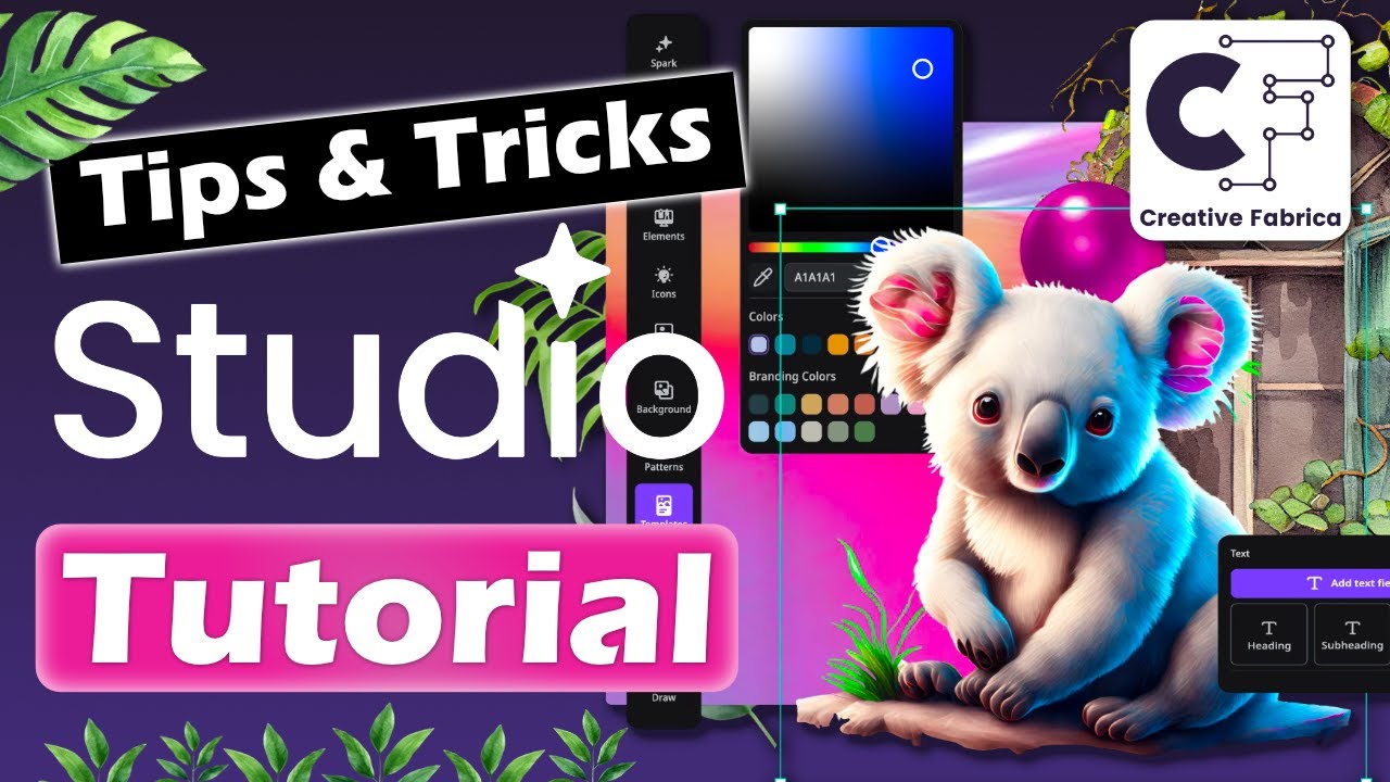 Creative Fabrica Studio Full Tutorial And Overview Youtube