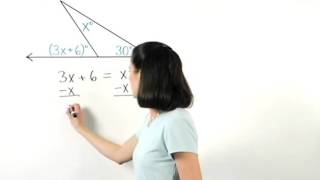 Exterior Angle Theorem | MathHelp.com