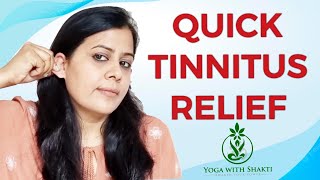 Tinnitus Quick relief with easy Acupressure Therapy, Yoga Breathing & Mudra Therapy | Ear problems