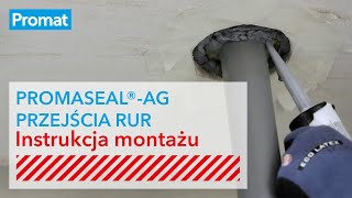 Masa ogniochronna PROMASEAL® AG ZABEZPIECZENIE PRZEJŚĆ RUR PRZEZ STROP I Promat Polska