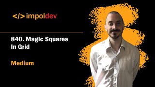 Magic Squares In Grid | LeetCode 840 - Python