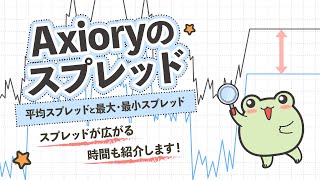 Axioryのスプレッドと手数料・通貨ペアの平均スプレッド一覧