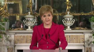 Scotland's First Minister Nicola Sturgeon vows to hold second independence referendum