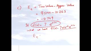Chapter 01.02: Lesson: Quantifying Errors: True Error