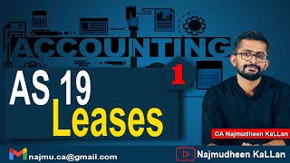 AS 19 Leases Part 1 | CA CMA Intermediate | Advanced Accounting | AS Revision