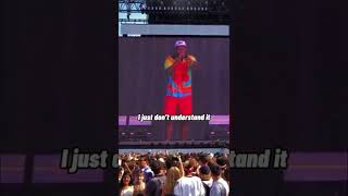 When Tyler The Creator called out the crowd ๐