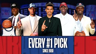 Every #1 Pick Since 1980 | Victor Wembanyama, LeBron, Shaq and MORE