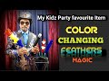 Color Changing Feathers Magic | by Dr.Gugampoo, Kuwait