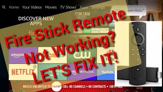 FIX Fire Stick Remote Not Working or Pairing (Fix New or Old)
