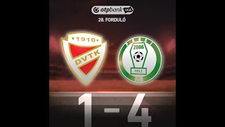 NB I. 28.forduló: DVTK–Paksi FC 1–4