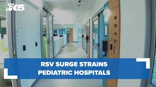 'This is our Covid:' RSV surge strains pediatric hospitals