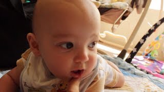 Incredible Infant Speaks Perfect Sentences!