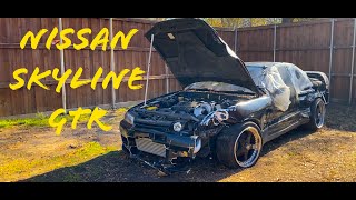 Rebuilding A Wrecked Nissan Skyline GTR INTRO